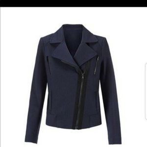 Cabi Blue Chance Moto Jacket